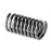 Amortyzator górny pilarki STIHL MS171, MS181, MS211, spiralny, metalowy, ciemnosrebrny. Leży na tle, długość około 10 cm, widoczne zwinięcie i krawędzie sprężyny, bez logo i oznaczeń.