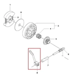 Przewód olejowy pilarki Husqvarna 135, 450, 435, 445E