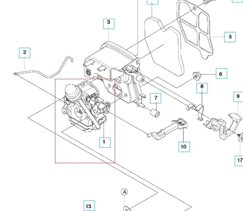 schemat-gaznika-do-pilarki-husqvarna-120-mark-II