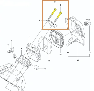 Śruba pilarki T425 Husqvarna