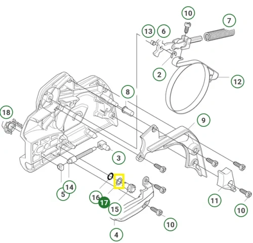 Podkladka-pilarki-Husqvarna-schemat