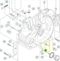 Sruba-mocujaca-pilarki-Husqvarna-450S-schemat