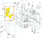 Osłona karteru pilarki T425 Husqvarna