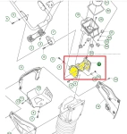 Wspornik zagęszczarki Husqvarna LT 6005  