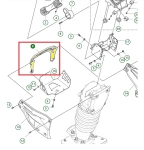 Osłona silnika zagęszczarki Husqvarna LT 6005