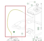 Wąż paliwowy zagęszczarki Husqvarna LT 6005  