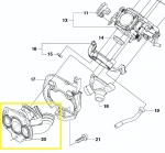 Kolektor pilarki 570 Husqvarna 