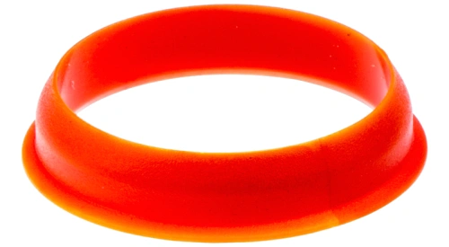 Tuleja pilarki Husqvarna 570, plastikowa, okrągła, gładka. Widok z boku na tle, bez zdobień, z wyraźnymi krawędziami. Do montażu w sprzęcie.