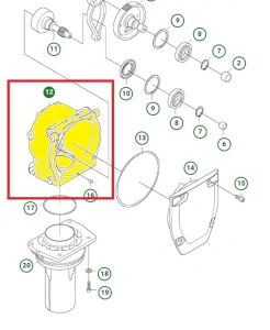 Karter zagęszczarki Husqvarna LT 6005 