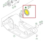 Osłona/ pokrywa zagęszczarki Husqvarna LF 60i LAT  