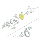 Łożysko kulkowe zagęszczarki Husqvarna LF 60i LAT 