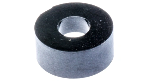 Element odległościowy pilarki T425 Husqvarna, srebrny, metalowy, na białym tle, okrągły,