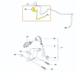 Wiązka montażowa modułu pilarki T425 Husqvarna