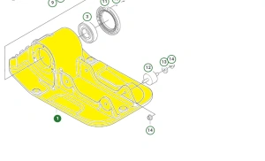 Płyta nośna zagęszczarki Husqvarna LF 60i LAT  