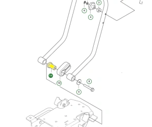 Tuleja łożyskowa uchwytu zagęszczarki Husqvarna LF 60i LAT