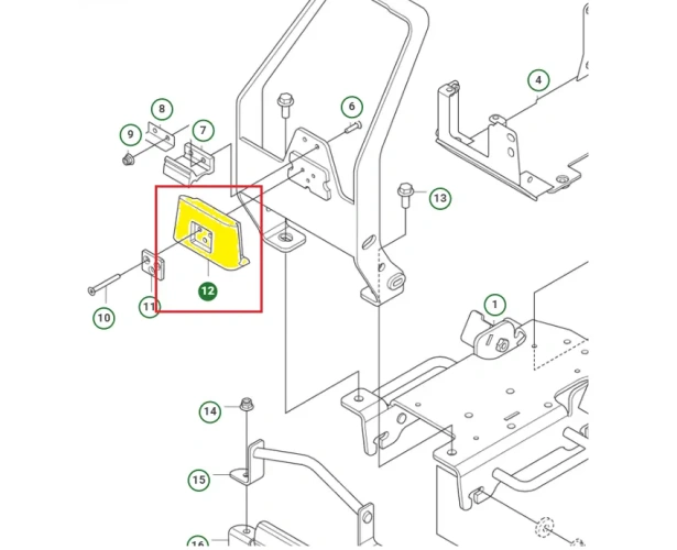 schemat przedstawia gumową zaślepkę do zagęszczarek Husqvarna. Zaślepka jest dedykowana do modelu Husqvarna LF 60iLAT