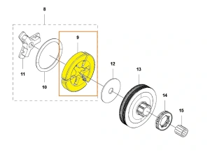 Sprzęgło do pilarki 543 XP Husqvarna