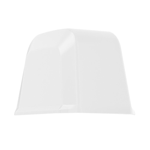 Dyfuzor lampy WL 8i Husqvarna, odpowiedzialny za złagodzenie rozprzestrzeniania się  światła. Przedstawiony w pozycji pionowej z pozycji frontowej, w mlecznym odcieniu.
