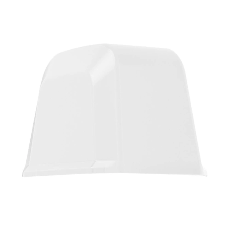 Dyfuzor lampy WL 8i Husqvarna, odpowiedzialny za złagodzenie rozprzestrzeniania się  światła. Przedstawiony w pozycji pionowej z pozycji frontowej, w mlecznym odcieniu.