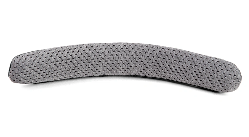 Element dystansujący do kasków Spire Vent Husqvarna, element w kolorze szarym, podłużny kształt, widoczna faktura materiału,