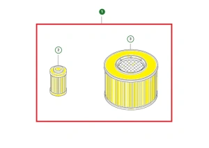 Zestaw serwisowy zagęszczarki Husqvarna LF 130 LT (6msc) 