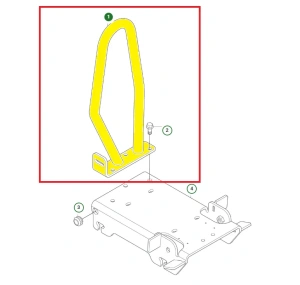 Oryginalny uchwyt do zagęszczarki Husqvarna LF 50L