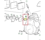 Uszczelka zagęszczarki Husqvarna LF 50L