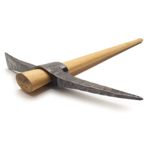 Motyka-kilof z lakierowanym styliskiem jesionowym 90cm  Krumpholz