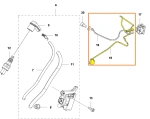 Wiązka przewodów pilarki 543 XP Husqvarna