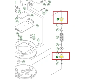 Tuleja zagęszczarki Husqvarna LX 90 