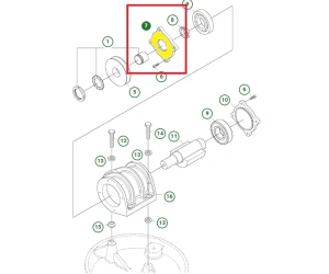 Osłona ochronna zagęszczarki Husqvarna LX 90 