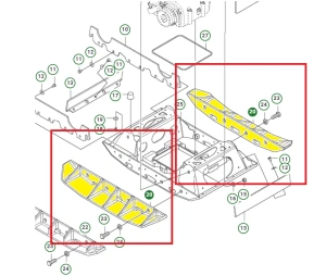 Płyta poszerzająca 150mm zagęszczarki Husqvarna LG 504 