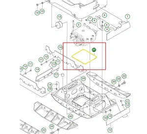 O-ring / uszczelka zagęszczarki Husqvarna LG 504