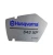 Naklejka rozrusznika pilarki 543 XP Husqvarna. Widoczne logo Husqvarna oraz napis serii maszyny. Ułożona na jednolitym tle.