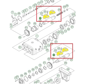 Obciążnik wyważający wałka zagęszczarki Husqvarna LG 504 