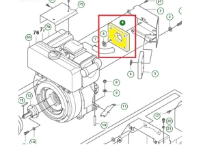 Izolacja akustyczna do zagęszczarki Husqvarna LG 504  