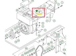 Rura wydechowa do zagęszczarki Husqvarna LG 504 