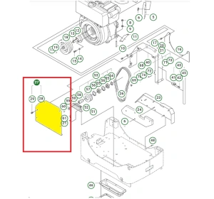 Kompletna pokrywa do zagęszczarki Husqvarna LG 504 