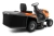 Traktor TC114 jednocylindrowy marki Husqvarna, widziany z tyłu - duża pojemność traktora.