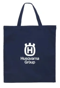 Bawełniana torba z logo Husqvarna  