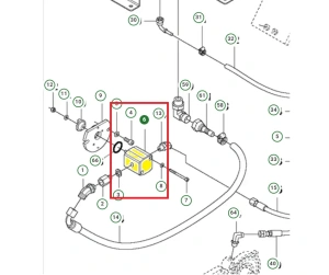 Pompa hydrauliczna zagęszczarki Husqvarna LG 504