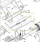Wałek zbieracza 32 Husqvarna