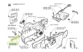 Śruba napinacza pilarki Husqvarna 365/371/ Jonsered 2165/2163, metalowa z płaskim łbem, gwintem, widoczna z boku na tle części, zapewnia trwałość i precyzyjne dopasowanie do mechanizmu napinacza.