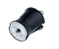 Amortyzator antywibracyjny Husqvarna wykonany z czarnego, gumowego materiału.