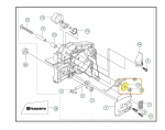 Podkładka pilarki T435 Husqvarna