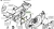 Śruba prowadnicy pilarki Husqvarna 254, 262XP, 51, 55 w kolorze metalicznym, wyraźnie widoczna na planie produktu. Element rozłożony, ukazujący detale mocowania oraz otwory montażowe. Tło jasno szare, podkreślające kształt i funkcję śruby.