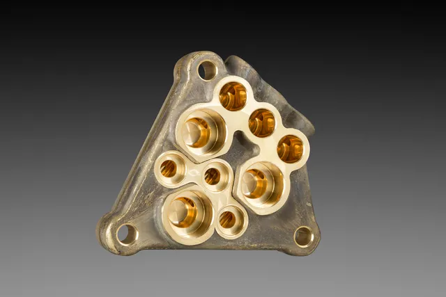 mosiężna pompa wody