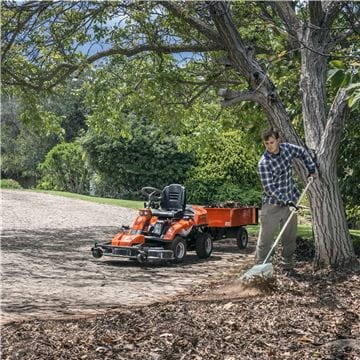 rider R214TC praca z przyczepką