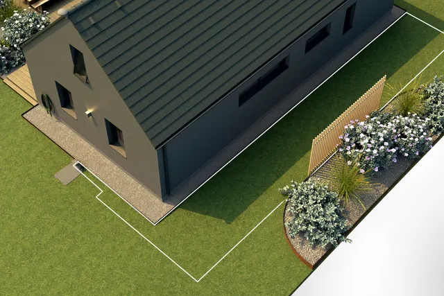 Instalacja robota koszącego na okablowaniu