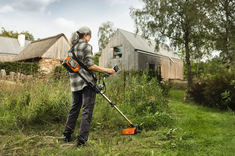 koszenie kosą spalinową husqvarna